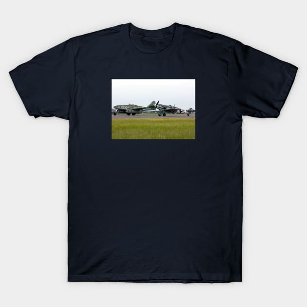 Fighter Generations WW2 T-Shirt by Aircraft.Lover